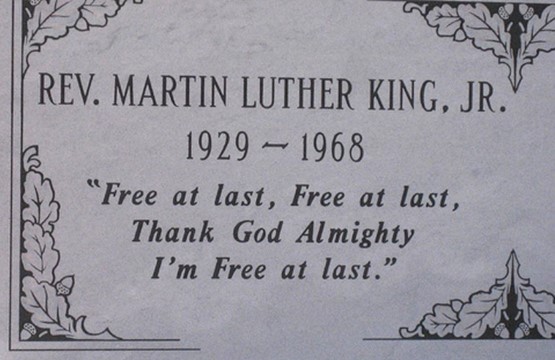 write your own epitaph martin luther king jr